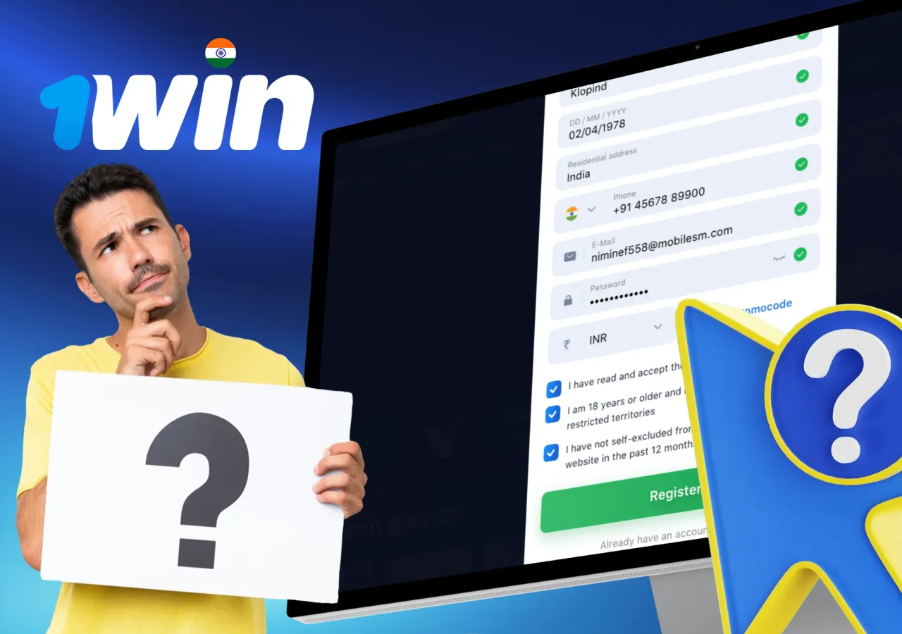 Step-by-step description of the registration process on the website or app